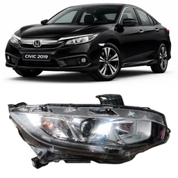 Farol Com Led Civic G10 2017 2018 2019 2020 2021 Direito