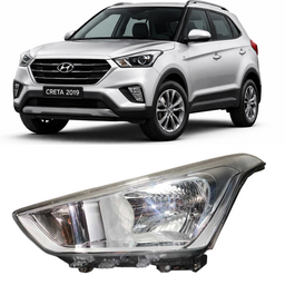 Farol Sem Led Creta 2017 2018 a 2021 Esquerdo RECUPERADO