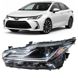 Farol Com Led Corolla Altis 2020 2021 a 2024 2025 Esquerdo