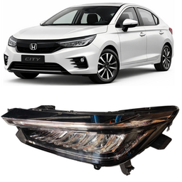 Farol Com Led City Touring 2022 a 2024 Esquerdo C/ Detalhe