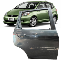 Porta Traseira Direita Fit 2003 2004 2005 a 2007 2008 Verde