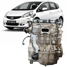 Motor Parcial Fit 1.5 Flex 2009 2010 a 2014 TAMPA QUEBRADA