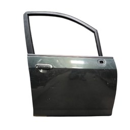 PORTA DIANTEIRA DIREITA FIT 2003 A 2008 VERDE C/ DETALHE