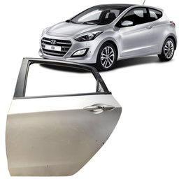 PORTA TRASEIRA ESQUERDA I30 2013 2014 2015 2016 PRATA