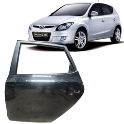 PORTA TRASEIRA ESQUERDA I30 2009 2010 2011 2012 PRETO