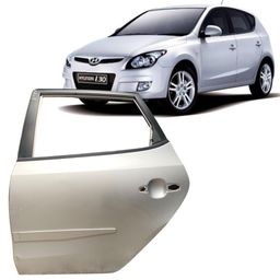 PORTA TRASEIRA ESQUERDA I30 2009 2010 2011 2012 PRATA