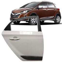 PORTA TRASEIRA DIREITA HB20X 2013 2014 A 2018 2019 BRANCO