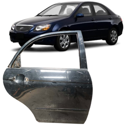 PORTA TRASEIRA DIREITA CERATO 2006 2007 2008 PRETO