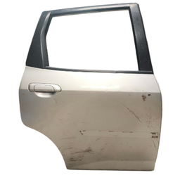 PORTA TRASEIRA DIREITA FIT 2003 2004 A 2008 PRATA C/ DETALHE