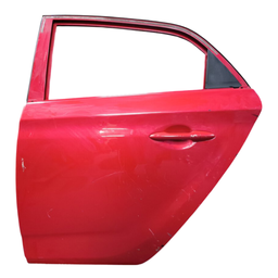 PORTA TRASEIRA ESQUERDA HB20 HATCH 2012 2013 A 2019 VERMELHO