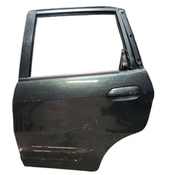 PORTA TRASEIRA ESQUERDA FIT 2009 A 2014 VERDE C/ DETALHE