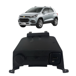 Acabamento Console Tomada Usb Chevrolet Tracker 2017 À 2019