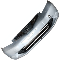 PARACHOQUE DIANTEIRO COMPLETO FIT 2009 A 2012 PRATA DETALHE