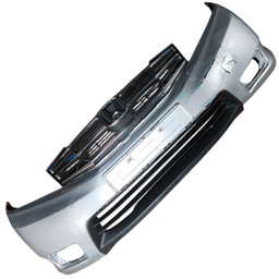 PARACHOQUE DIANTEIRO CITY 2013 2014 PRATA DETALHE