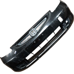PARACHOQUE DIANTEIRO COMPLETO FIT 2003 A 06 PRETO RECUPERADO