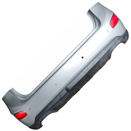 PARACHOQUE TRASEIRO C/ SENSOR SANTA FE 2011 A 2013 PRATA REC