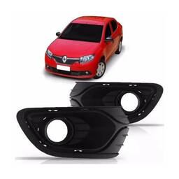 GRADE MOLDURA MILHA DIREITO LOGAN 2014 A 2020