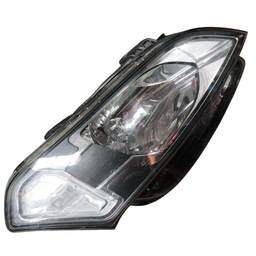 FAROL CROMADO SOUL 2010 A 2014 DIREITO CARCACA QUEIMADA