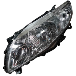 FAROL CROMADO COROLLA 2009 2010 2011 ESQUERDO NOVO