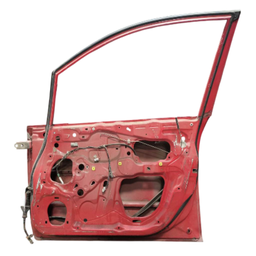 PORTA DIANTEIRA DIREITA FIT 2003 A 2008 VERMELHO C/ DETALHE