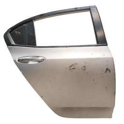 PORTA TRASEIRA DIREITA CITY 2009 A 2014 PRATA C/ DETALHE