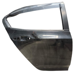 PORTA TRASEIRA DIREITA CITY 2009 A 2014 PRETO C/ DETALHE