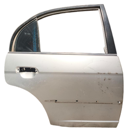 PORTA TRASEIRA DIREITA CIVIC 2001 A 2006 PRATA C/ DETALHE