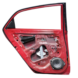 PORTA TRASEIRA ESQUERDA HB20 HATCH 2012 2013 A 2019 VERMELHO
