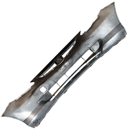 PARACHOQUE DIANTEIRO COMPLETO FIT 2003 A 06 PRATA RECUPERADO