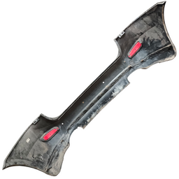 PARACHOQUE TRASEIRO C/ SENSOR SANTA FE 2011 A 2013 PRATA REC