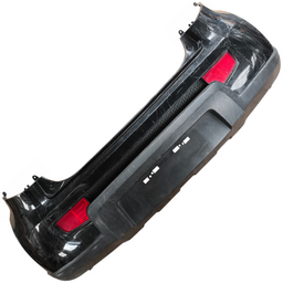 PARACHOQUE TRASEIRO COMPLETO SOUL 2009 A 2014 PRETO DETALHE