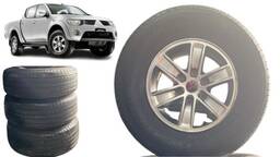 Roda Completa 265R16 Mitsubishi L200 Triton 2013 Valor Uni
