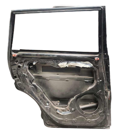 PORTA TRASEIRA ESQUERDA SOUL 2010 A 2014 PRETO C/ DETALHE