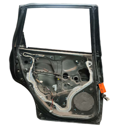 PORTA TRASEIRA ESQUERDA FIT 2009 A 2014 VERDE C/ DETALHE