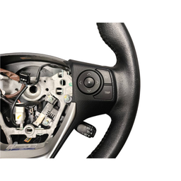 VOLANTE COM CONTROLE + BORBOLETA YARIS 2019 2020 A 2024 2025