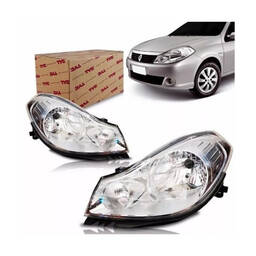 FAROL ESQUERDO SYMBOL 2009 A 2013 ELETRICO SEM MOTOR