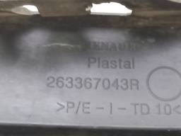 GRADE MOLDURA MILHA ESQUERDO FLUENCE 2011 A 2014