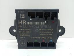 Modulo Vidro Traseiro Direito Mercedes C200 2008 2009 a 2014