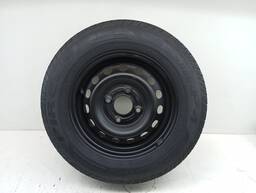 Roda C/ Pneu Meia Vida Ford KA Aro 13