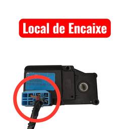 PLUG MOTOR ATUADOR AR LIFAN X60 2018 1.8 AUT