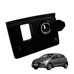 Moldura Tomada 12v Usb Hyundai Hb20 2020 A 2022 Original