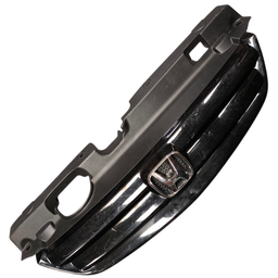 GRADE RADIADOR C/ EMBLEMA CIVIC 2001 A 2003 PRETO C/ DETALHE