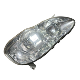 FAROL CROMADO COROLLA 2003 2004 A 2007 2008 DIREITO MANCHADO