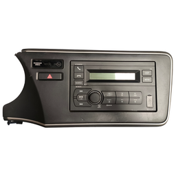 RADIO SOM COM MOLDURA FIT CITY 2015 2016 2017 A 2020 2021