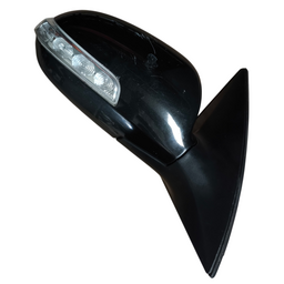 RETROVISOR DIREITO I30 2009 A 2012 PRETO C/ PISCA 8 PINOS