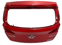 TAMPA TRASEIRA S/FURO CHAVE HB20 HATCH 2013 A 2019 VERMELHO 