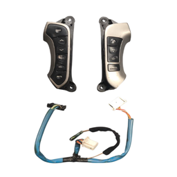 KIT BOTAO CONTROLE VOLANTE SANTA FE 2006 A 2013 C/ CHICOTE