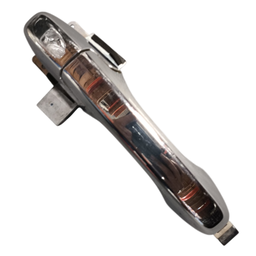 MACANETA EXTERNA TRASEIRA ESQUERDA CITY 2009 A 2014 CROMADO