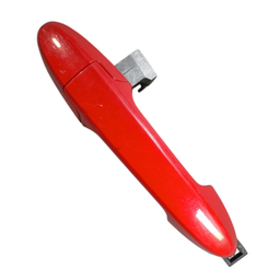 MACANETA EXTERNA TRASEIRA DIREITA FIT 2015 A 2021 VERMELHO