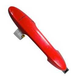 MACANETA EXTERNA TRASEIRA ESQUERDA FIT 2015 A 2021 VERMELHO